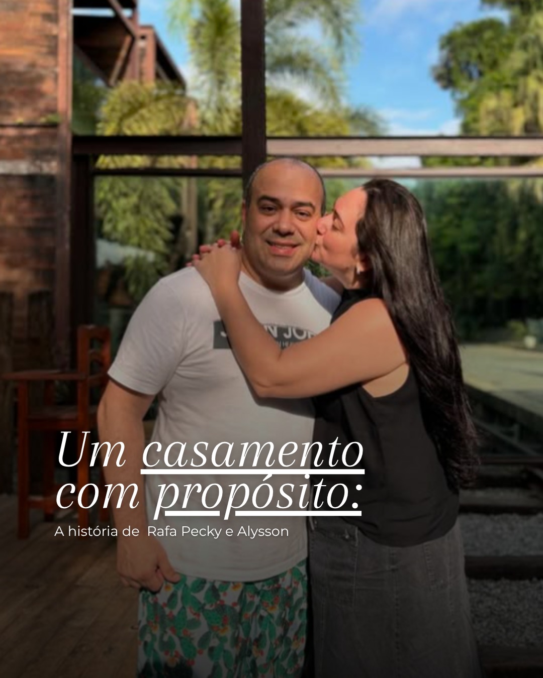 Um casamento com propósito: A história de  Rafa Pecky e Allysson